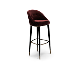 Malay Bar Chair in Marsala